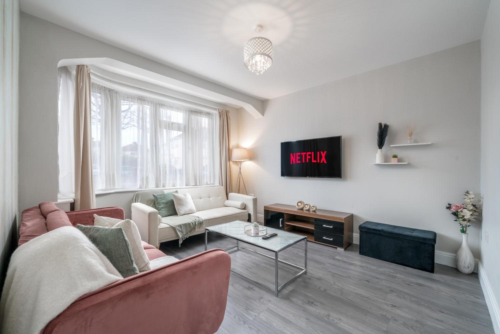 Ferienwohnung Lux 3Bed Near Wembley With Parking By Oceana Group - Sleeps 8 London Borough of London Borough of Harrow Exterior foto